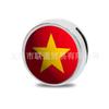 8mm Desgaste com Adesivo de Molde Liga de Zinco Bandeira Mista Miçangas DIY Pulseira Personalizada Corrente de Celular Acessórios