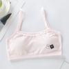 Ropa Interior tipo Camisola para Niñas de Secundaria, Sujetadores para la Pubertad para Estudiantes de Preparatoria con Diseños de Caricaturas