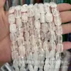 10X14 Piedra Natural Cristal Ágata Rectangular Plano Cuentas DIY Pulsera Collar Accesorios de Joyería Productos Semi-Terminados Venta al por Mayor