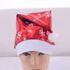 Gorro de Navidad con Luces LED, Material de Felpa, para Adultos y Niños, Fiesta de Disfraces Navideña, Decoraciones Navideñas Transfronterizas