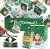 Surpresa de Natal Pop-Up Transfronteiriça Caixa de Presente Presente de Aniversário Conjunto Criativo Papel Envelope Vermelho