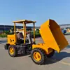 Nuevo Modelo de Camión Volquete con Ruedas y Capacidad de Volcado Frontal de 2 Toneladas, Camión Volquete Diésel para Exportación de Comercio Exterior, Ce