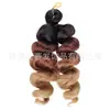 Pelucas de Fibra Sintética para Crochet de Cabello de Doble Rollo Pequeño Extensiones de Rizos Italianos