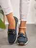 Zapatos Deportivos Casuales de Suela Gruesa de Comercio Exterior en Stock, Zapatos Casuales para Mujer de Comercio Exterior con Cadena Metálica, Nuevos Zapatos Individuales de Talla Grande para Verano 2026