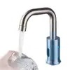 Torneira com sensor em aço inoxidável 304 totalmente automática com sensor, quente e fria, infravermelho inteligente, dispositivo doméstico para lavar as mãos