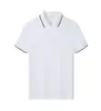 Camisa polo de manga corta de seda, lino y Lyocell con un diseño sencillo y versátil, adecuada para ropa de negocios casual, con características de ropa de trabajo estampadas y bordadas.
