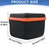 Bolsa de Almacenamiento Eva Caja de Almacenamiento Cuadrada Eva Bolsa de Almacenamiento para Controlador Se Puede Imprimir con Logo Bolso con Asa para Consola de Juegos Portátil Carcasa Dura