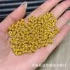 Novo Artesanato Flor Pequena Furo Passante Partícula Pequena Contas Feito à Mão DIY Pulseira Material de Contas Acessórios