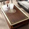 Nuevo Mantel de Mesa Chinoiserie PVC Vidrio Blando Transparente Sala de Estar Mesa de Café Protección de Escritorio Impermeable, Resistente al Aceite, Anti-Escaldaduras, Gama Alta