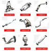 Aplicable a Nissan Frontier 2005-2012 2.5L Convertidor Catalítico del Lado Derecho Convertidor Catalítico de Tres Vías