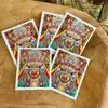 Gran Venta Tíbet Nepal Puro Pintado a Mano Thangka Zaki Lam Núcleo de Tarjeta 4x5