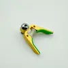Cabeça de Suporte de Carretel Grande em Liga de Alumínio com Borda Chanfrada, Cabeça de Buzina Luminosa de Montagem Traseira Universal, Cabeça de Suporte em Forma de Y de Metal