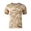 Camiseta Camuflada de Verano para Exteriores, Deportes al Aire Libre, Camiseta de Malla de Secado Rápido, Camiseta Transpirable de Doble Cara de Poliéster, Modelo para Hombre en Stock, Transfronterizo