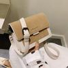 2021 Nuevo Diseño Nicho Bolso Pequeño para Mujer Estilo Coreano Bolso Cuadrado Pequeño Correa Ancha para el Hombro Moda Combinable Bolso de Hombro Cruzado