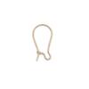 1 Mil/Paquete Accesorios de Hierro para Joyería DIY Aros Geométricos Minimalistas Hechos a Mano Ganchos para Pendientes Hebilla de Hiel de Cerdo Pendientes con Forma de Lágrima