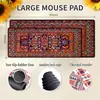 Mouse Pad, Ampliado e Espessado com Borda Reforçada, Tamanho Grande para Uso no Escritório, Mousepad de Alta Qualidade para Meninas, Protetor de Mesa Resistente a Manchas