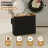 Cesta de almacenamiento de pañuelos transfronteriza caja de almacenamiento para artículos varios transparente de baño hogar dormitorio bambú nan con tapa cesta de almacenamiento