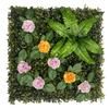 Pared de Plantas de Simulación Transfronteriza Planta Verde Decoración Floral Fondo Césped de Plástico Exterior Fabricante Mayorista Césped Hierba Milán