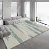 Alfombra Abstracta de Tinta Gris de Alta Calidad Estilo Simple Silencioso Sala de Estar Mesa de Café Cojín Alfombra de Sofá Estudio Simple Alfombra de Casa de Huéspedes