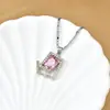 Celebridade da Internet Elegante Acessível Luxo Banhado a Ouro 18K Zircônia Microcravejada Colar de Cobre da Moda e Versátil Corrente de Clavícula de Alta Qualidade