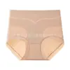 Pantalones Moldeadores de Levantamiento de Glúteos con Micro-Presión X Sin Costuras de Cintura Alta Control de Barriga Postparto Bragas Moldeadoras de Cuerpo Sin Costuras