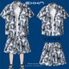 Camisa de Playa Isla Hainan Traje para Hombre Sanya Viajes Hawái Talla Grande Camisa Floral para Hombre Shorts Estampados para Hombre