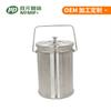 Suministro directo de fábrica cubo de basura de metal de acero inoxidable de 5 L para cocina con pastillas desodorantes