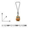 Lindo Águila Pequeña Tallada en Sándalo, Cadena para Teléfono Móvil, Decoración para Coche, Artesanías de Madera, un Regalo Imprescindible para Parejas