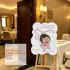 Decoración para Fiesta de Primer Cumpleaños Banquete de Bebé Letrero de Bienvenida Tablero KT Decoración de Fotos de Crecimiento Escena de Fiesta Standee Disfraz