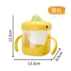 Taza de Aprendizaje para Niños con Dibujos de Dinosaurios, Taza con Pajilla Graduada, Taza para Beber Leche de Bebé, Regalo