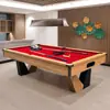 Mesa de Billar Shenling Estándar para el Hogar Mesa de Billar Americana Mesa de Billar Comercial Mesa de Ping Pong Tres en Uno