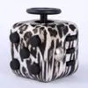 Fidget Cube Cubo Mágico de Descompressão Novo Estranho Brinquedo de Descompressão Seis Lados Cubo Mágico de Alívio de Estresse Brinquedo de Alça Impressão de Logo