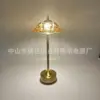 Lámpara de Aromaterapia Campana Dorada, Luz de Velas con Temporizador Regulable, Lámpara de Mesa sin Humo para Dormitorio Mesita de Noche, Decoración del Hogar con Fragancia