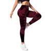 2022 novo esportes fitness yoga absorvente de suor alta elasticidade cintura alta Bumbum de Pêssego espessado não transparente tie-dye justo