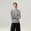 Suéter de Cachemira Nuevo para Mujer Otoño e Invierno Tejido Capa Base Sudadera con Capucha Pulóver Holgada Adelgazante Holgada Adelgazante