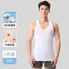 Chal de Algodón 100% para Hombre Algodón Puro Verano Talla Grande 7A Antibacteriano Camiseta Interior Capa Base Sin Mangas Transpirable Fabricante Venta al por Mayor