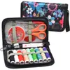 Kit de Costura Doméstico Bolsa Mini com 10 Peças Ferramentas de Costura e Reparo Multifuncionais e Convenientes Caixa de Costura Atacado de Fábrica