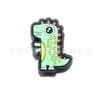 25 Transfronterizos Nuevos Zapatos de Cueva KISS Gecko Zapatos con Hebilla de Flor Zapatos de Pulpo Dinosaurio Accesorios de Flor Hebilla Decorativa de PVC Goma Suave