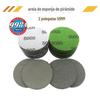 998A Lixa Esponja Piramidal de 2 polegadas Lixa Aveludada para Reparo de Arranhões na Pintura do Carro, Polimento e Lixamento Lixa Esponja