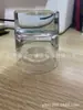 Fabricantes vaso de cristal Scort personalizado de 130 ml con fondo grueso de cristal sin plomo vaso de whisky