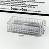 Caja de Almacenamiento Tipo Cajón para Escritorio, Caja para Papelería Integrada en Gabinete de Escritorio de Ángulo Recto, Caja Organizadora de Plástico Rectangular para Escritorio