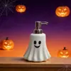 Botella de Loción de Cerámica de Fantasma de Halloween Personalizada Transfronteriza Dispensador de Jabón de Fantasma Espeluznante