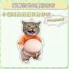 Lindo Gatito y Cachorro Mascota Acrílico Alivio del Estrés Suave Colgante Llavero de Mochila Decoración