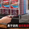 Dispensador de Tarjetas Acrílico Transparente a Prueba de Polvo Anime Caja de Almacenamiento de Tarjetas Acrílicas Gruesa Pokemon Ultraman
