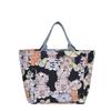 Nova moda desenho animado bolsa à prova d'água internet celebrant mesmo estilo feminino grande capacidade portátil fora da cidade mãe e filho bolsa de mão múmia