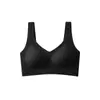 Sujetador de Espalda Ancha Invisible sin Costuras con Sensación de Segunda Piel para Mujer, Cómodo Sujetador Inalámbrico con Soporte Suave para Levantar y Recoger