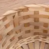 Cestas de Bambu de Água Trançadas da Moda para Venda por Atacado para Piqueniques ao Ar Livre, Cestas de Armazenamento, Cestas Decorativas para Casa, Produtos de Bambu Feitos à Mão, Cestas Trançadas de Bambu