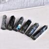 Fábrica de atacado natural puxar feldspato coluna de cristal Moonstone hexagonal coluna de ponta única pedra polimento artesanato ornamentos