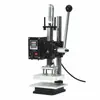 Pequena Máquina Manual de Hot Stamping para Transferência de Calor em Cartões de Visita, Couro PU, Papel, PVC, Bambu, Madeira, Máquina de Marcação Multifuncional com Molde de Cobre