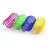 Brinquedos de Mola para Gatos de Estimação, Molas Coloridas de Plástico para Auto Prazer de Gatos, Brinquedos e Acessórios Saltitantes para Gatos Atacado